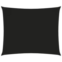 Zonnescherm rechthoekig 3x4 m oxford stof zwart - thumbnail