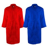 Luxe Badjas 100% Katoen Effen Blauw L XL The One Towelling - Dekbed-Discounter.nl