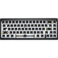 Ducky projectd tinker 65 met qmk/via, toetsenbord (zwart/wit, us lay-out, barebone. rgb led, hot-swappable, gasket mount, 65%)