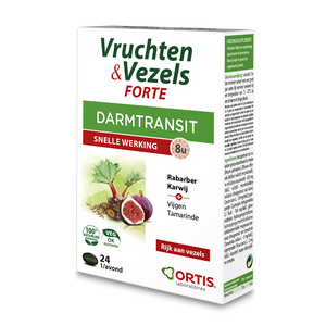 Ortis Vruchten & Vezels Forte Darmtransit Tabletten