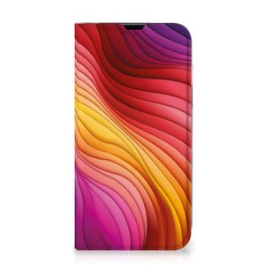 Stand Case voor iPhone 13 Regenboog