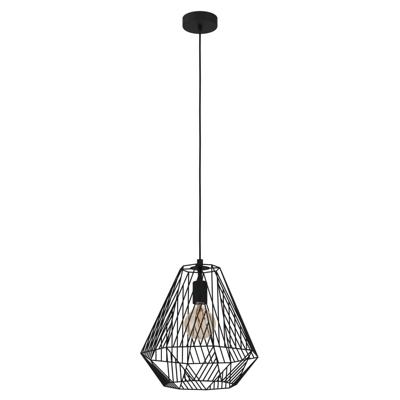 Eglo Zwarte draadlampStype Ø 33cm - 43692