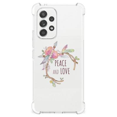 Samsung Galaxy A53 5G Stevig | Bumper Hoesje | Boho Text Samsung Galaxy A53 5G Stevig | Bumper Hoesje | Boho Text