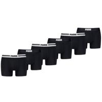 Puma Boxershorts Everyday Placed Logo 6-pack Black / Black-L