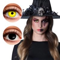 Paar 3-maands duolenzen Crazy witch