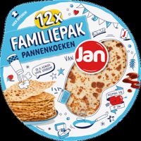 Jan Familiepak Pannenkoeken Naturel 12 Stuks 810 g bij Jumbo