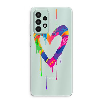 Melts My Heart: Samsung Galaxy A52s 5G Transparant Hoesje
