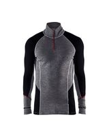 Blaklader 46991736 Onderhemd zip-neck 100% merino XWARM - thumbnail