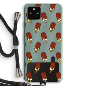 Yummy: Pixel 5a 5G Transparant Hoesje met koord