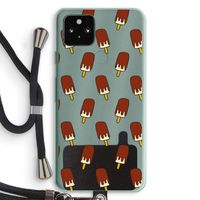 Yummy: Pixel 5a 5G Transparant Hoesje met koord