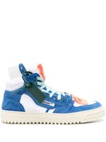 Off-White baskets Zip-Tie à lacets - Bleu - thumbnail