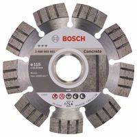 Bosch Accessoires Diamantdoorslijpschijf Best for Concrete 115 x 22,23 x 2,2 x 12 mm 1st - 2608602651 - thumbnail