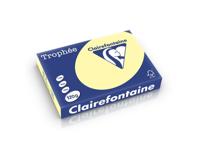 Clairefontaine Trophee A4 120gr geel 250vel Clairefontaine Trophee A4 120gr geel 250vel