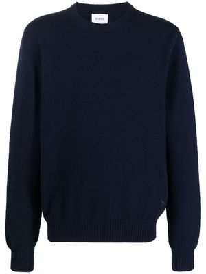 Barrie pull B Label en cachemire - Bleu