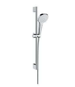 Hansgrohe Croma Select E doucheset waterbesparend met glijstang 65cm chroom