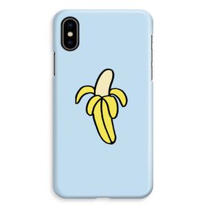 Banana: iPhone XS Max Volledig Geprint Hoesje