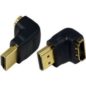 LogiLink AH0007 kabeladapter/verloopstukje HDMI haaks verticaal