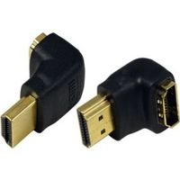 LogiLink AH0007 kabeladapter/verloopstukje HDMI haaks verticaal - thumbnail
