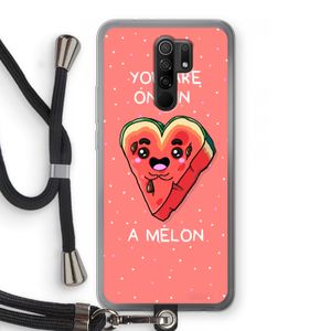 One In A Melon: Xiaomi Redmi 9 Transparant Hoesje met koord