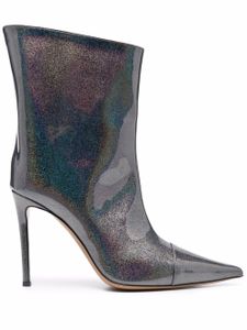 Alexandre Vauthier bottines à bout pointu - Gris