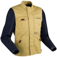 SEGURA Osborn Jacket, Textiel motorjas heren, Beige-Marineblauw