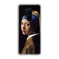 The Pearl Earring: OnePlus 8 Pro Transparant Hoesje