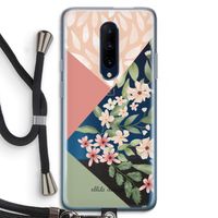 Sweet heaven geometrics: OnePlus 7 Pro Transparant Hoesje met koord