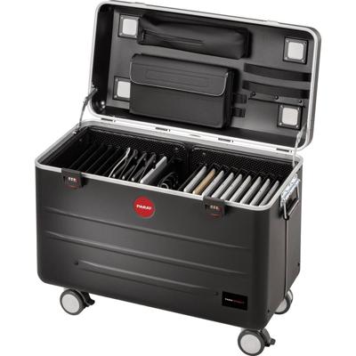 Parat PARAPROJECT® Case TC20 TwinCharge Laad- en managementsysteem Mobiel laadsysteem Bekabeling voor USB-C