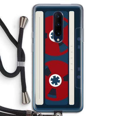 Here's your tape: OnePlus 7 Pro Transparant Hoesje met koord
