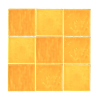 Terre d&apos;Azur Maroc Jaune Mix 11.5x11.5 cm