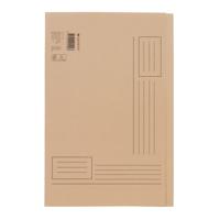 Vouwmap quantore fo ongelijke zijde 250gr beige | 10 stuks