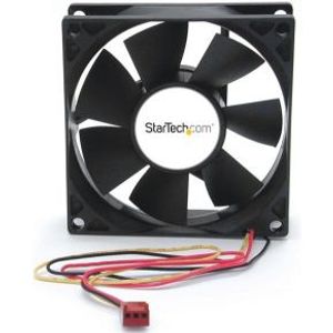 StarTech.com 80x25mm Ventilator voor Computerbehuizing met Dubbele Kogellagers en TX3 Connector