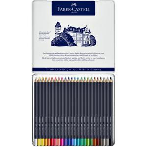 24 Kleurpotloden Faber-Castell Goldfaber in bliketui