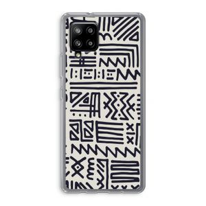 Marrakech print: Samsung Galaxy A42 5G Transparant Hoesje