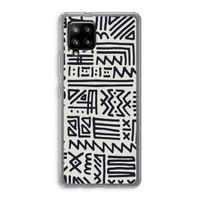 Marrakech print: Samsung Galaxy A42 5G Transparant Hoesje