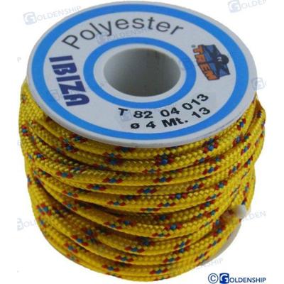 GS60151 - "IBIZA" REEL 2,5 MM GEEL
