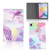 Samsung Galaxy Tab S6 Lite | S6 Lite (2022) Flip Case Bird - thumbnail