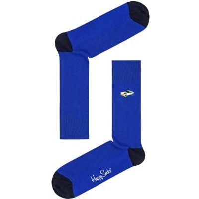 Happy Socks Ribbed Embroidery Car Sock * Actie *
