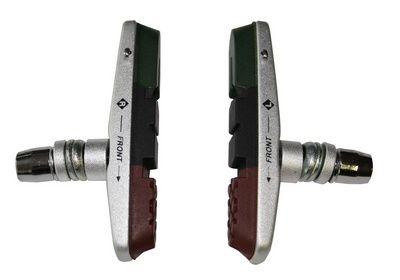 Qtcycletech Qt remblokkenset v-brake inbus 3 kleur met vervangbare cardridge