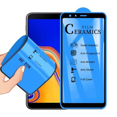 2.5 d volledige lijm volledige cover keramiek film voor Galaxy J4 plus/J6 plus