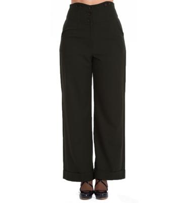 Banned Girl Boss Trousers Black-2XL Banned Girl Boss Trousers Black-2XL