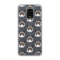 It's a Purrr Case: Xiaomi Redmi Note 9 Pro Transparant Hoesje
