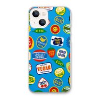 Fruitsticker: iPhone 13 Transparant Hoesje