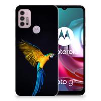 Motorola Moto G30 | G10 | TPU Hoesje | Papegaai