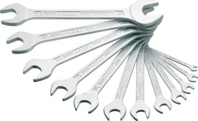 HAZET Dubbele steeksleutelset 450N/12 - Buiten-zeskant-profiel - 12-delig - 6 x 7 - 27 x 32