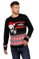 Kersttrui doodskop