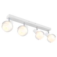 Globo Witte plafondlampTokki 4-lichts - 54309-4W