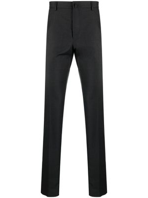 Lanvin pantalon coupe slim en laine vierge - Gris
