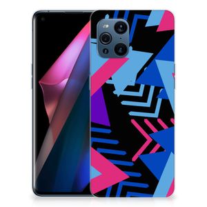 OPPO Find X3 | X3 Pro TPU Hoesje Funky Triangle