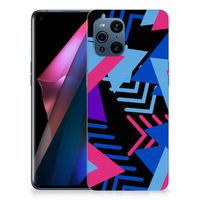 OPPO Find X3 | X3 Pro TPU Hoesje Funky Triangle